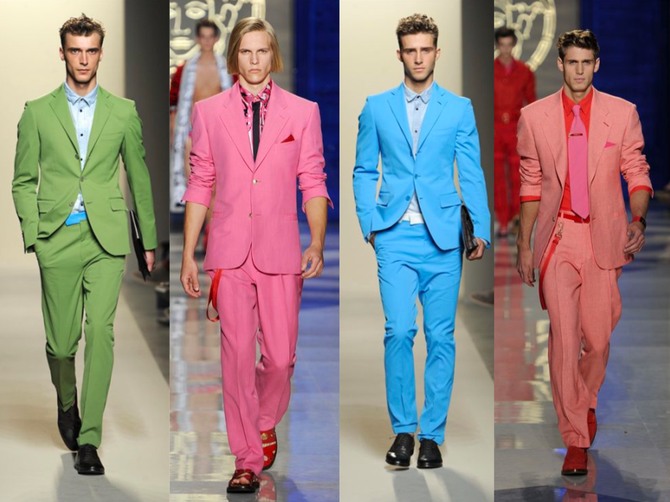 Модные цвета этой весны в мужском гардеробе