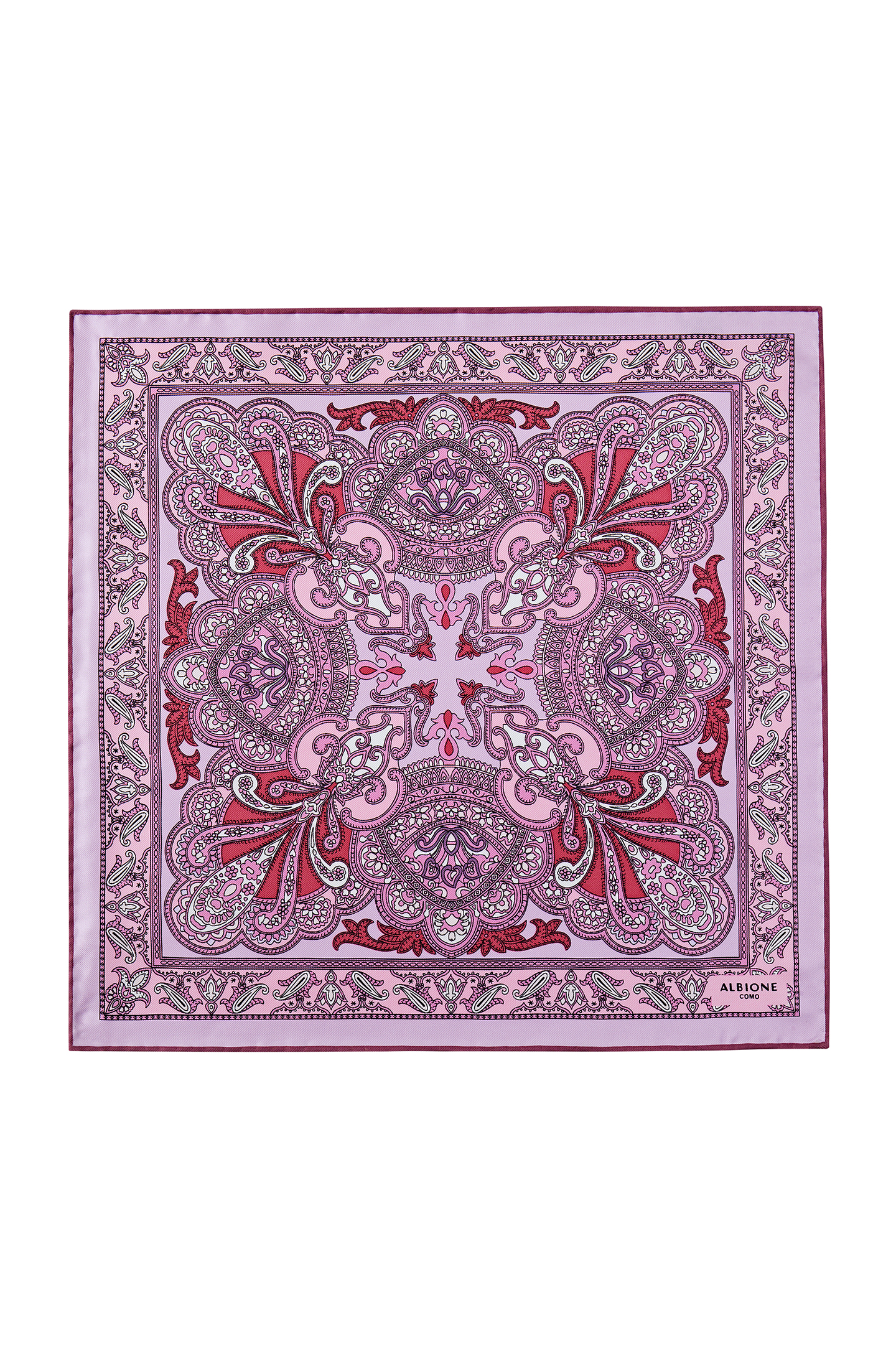 Платок Albione 483mi, цвет розовый - фото 1