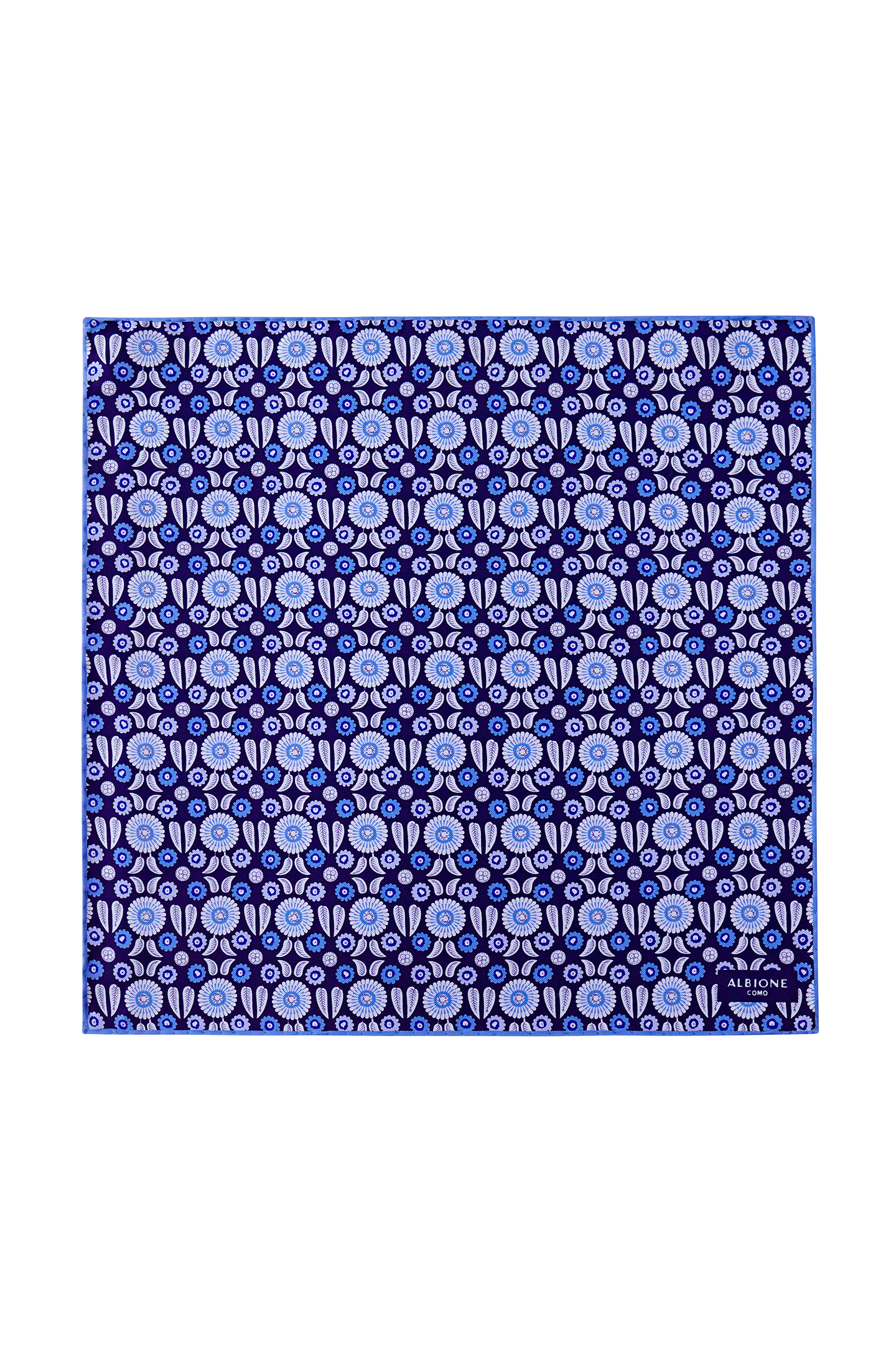 Платок Albione 483mi, цвет синий