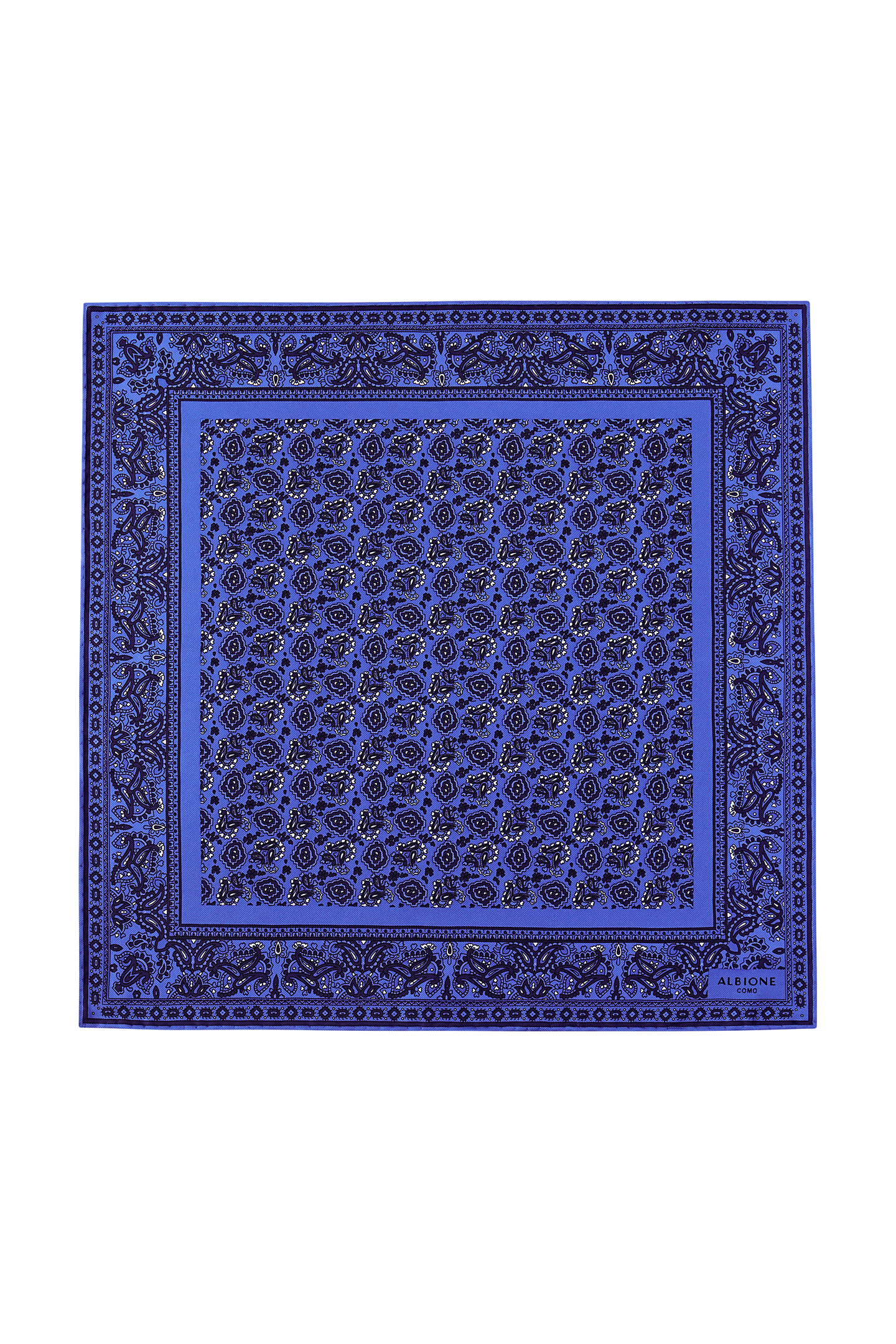Платок Albione 483mi, цвет синий