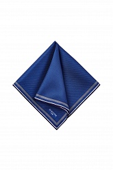 Синий платок с каймой