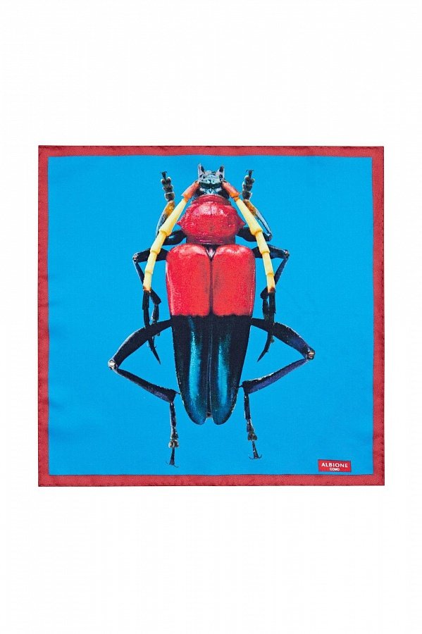 Платок с принтом «насекомое»