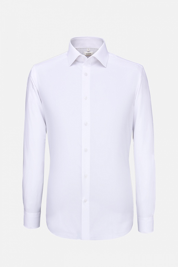 Белая однотонная сорочка