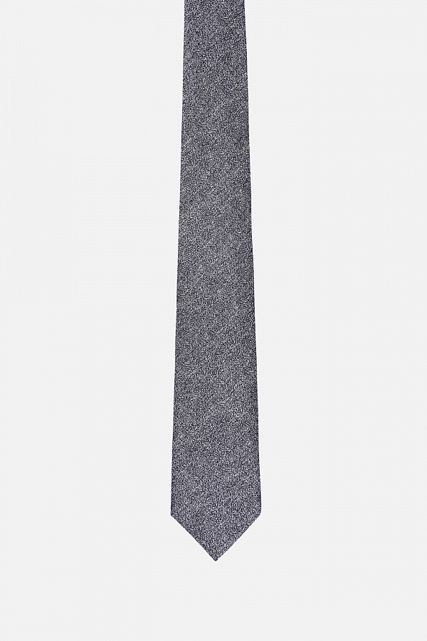 Стильный галстук серого цвета