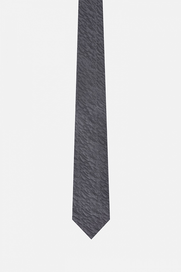 Стильный темно-серый галстук