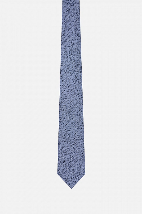 Стильный галстук синего цвета