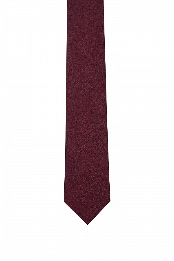 Красный текстурный галстук